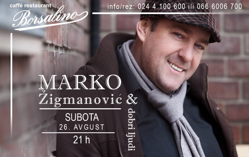 Akustična svirka: Marko Žigmanović i dobri ljudi