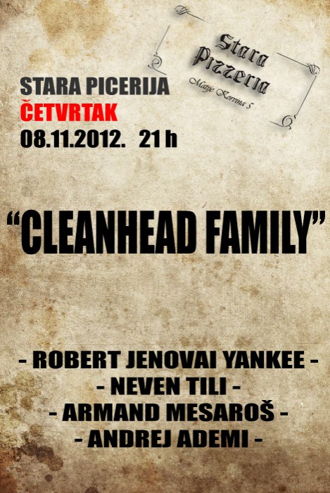 Cleanhead family - akustična svirka