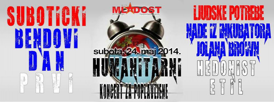 Subotički bendovi - Humanitarni koncert za poplavljene / Prvi dan