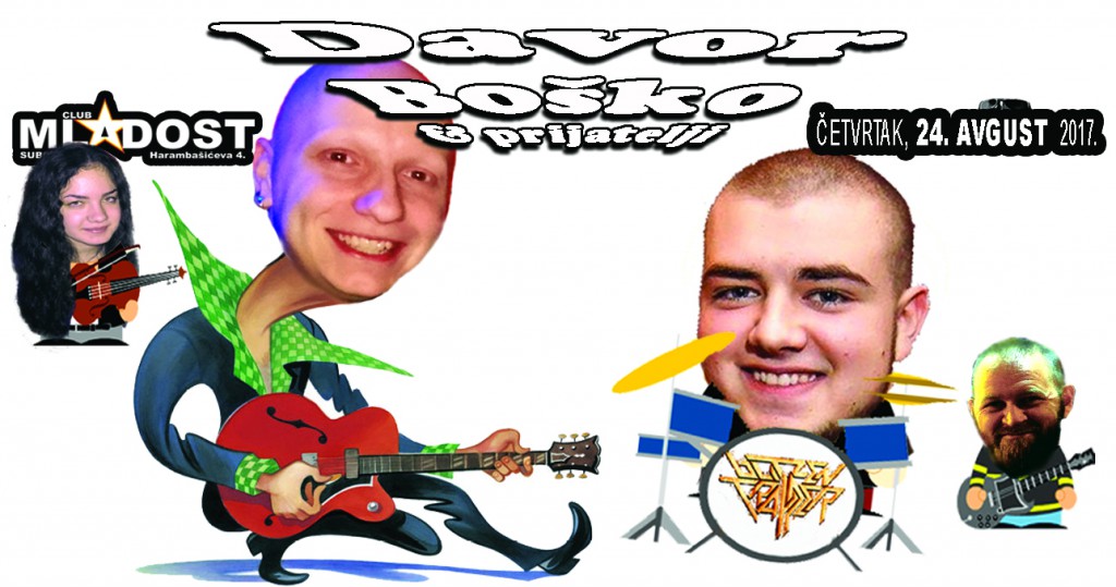 Akustična svirka: Davor, Boško i prijatelji