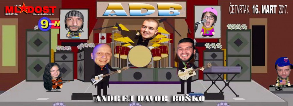 Akustična svirka: Andrej, Davor, Boško