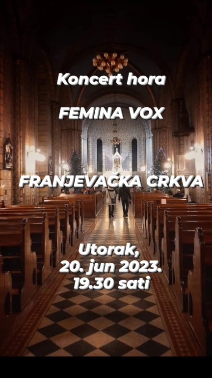 Koncert ženskog hora FEMINA VOX