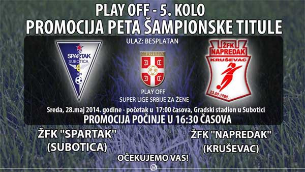 Fudbal (Ž): Spartak-Napredak
