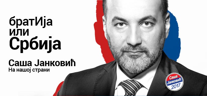 Predsednički kandidat Saša Janković u Subotici