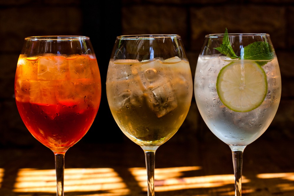 Wine cocktail  party