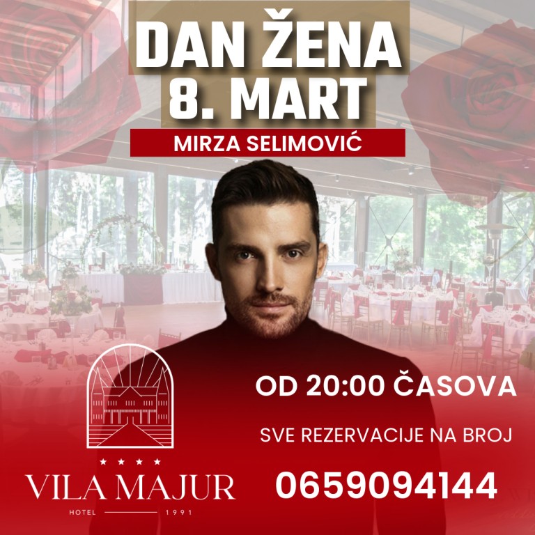 Nastup Mirze Selimovića u Vili Majur