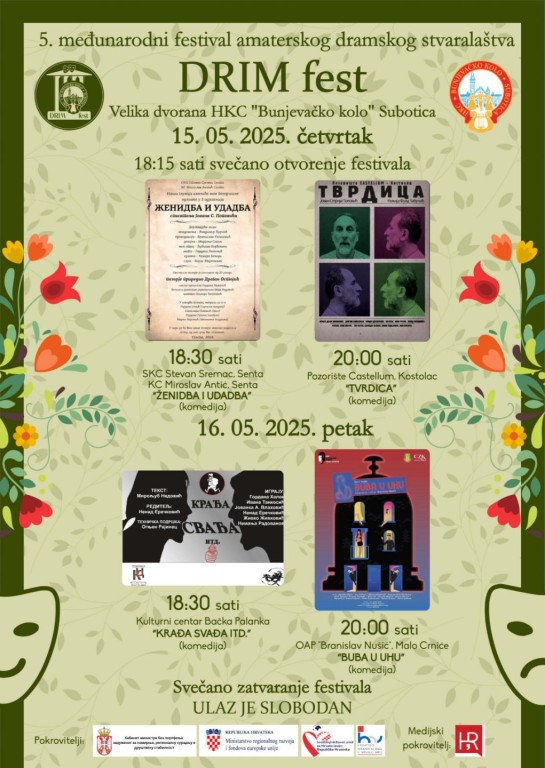 5. međunarodni festival amaterskog dramskog stvaralaštva Drim fest