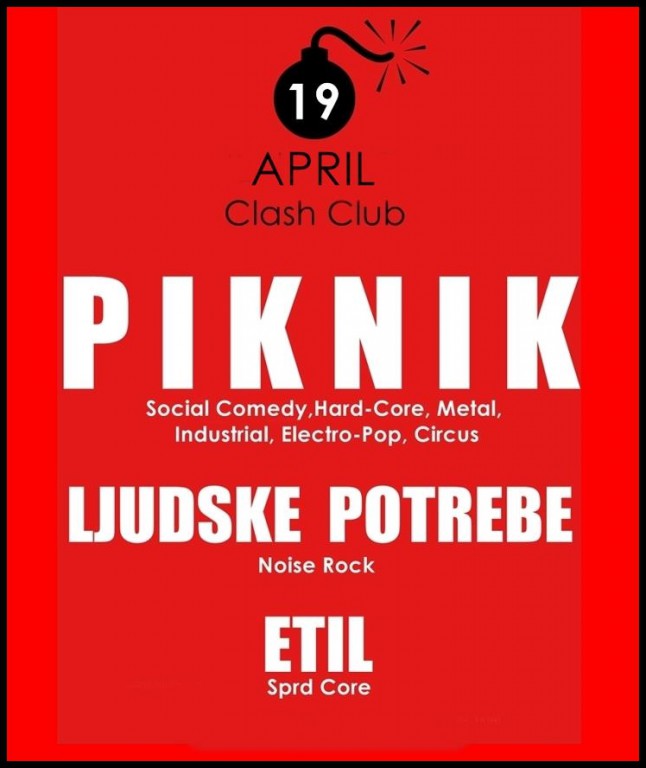 Koncert grupa: Piknik - Ljudske potrebe - Etil