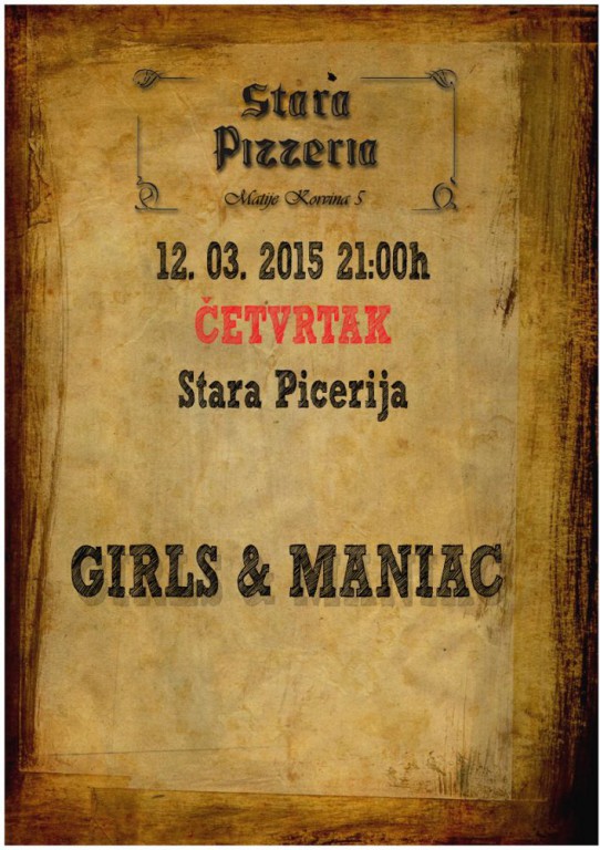 Girls & Maniac - Akustična Svirka