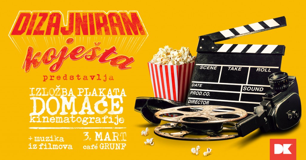 Izložba: Dizajniram koješta - izložba plakata domaće kinematografije