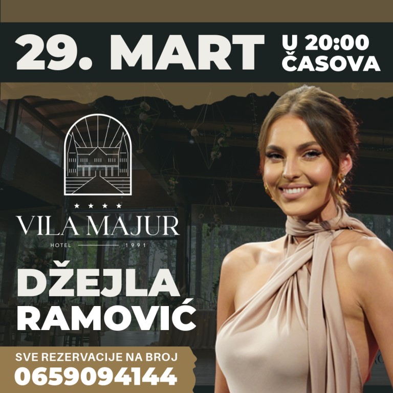 Nastup Džejle Ramović u Vili Majur