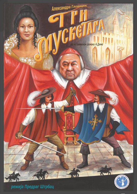 Predstava za decu: Tri musketara