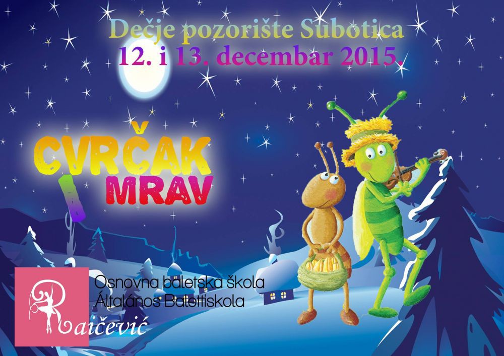 Baletska predstava: Cvrčak i mrav