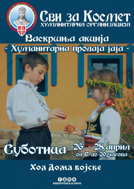 Vaskrsnja akcija humanitarne prodaje jaja