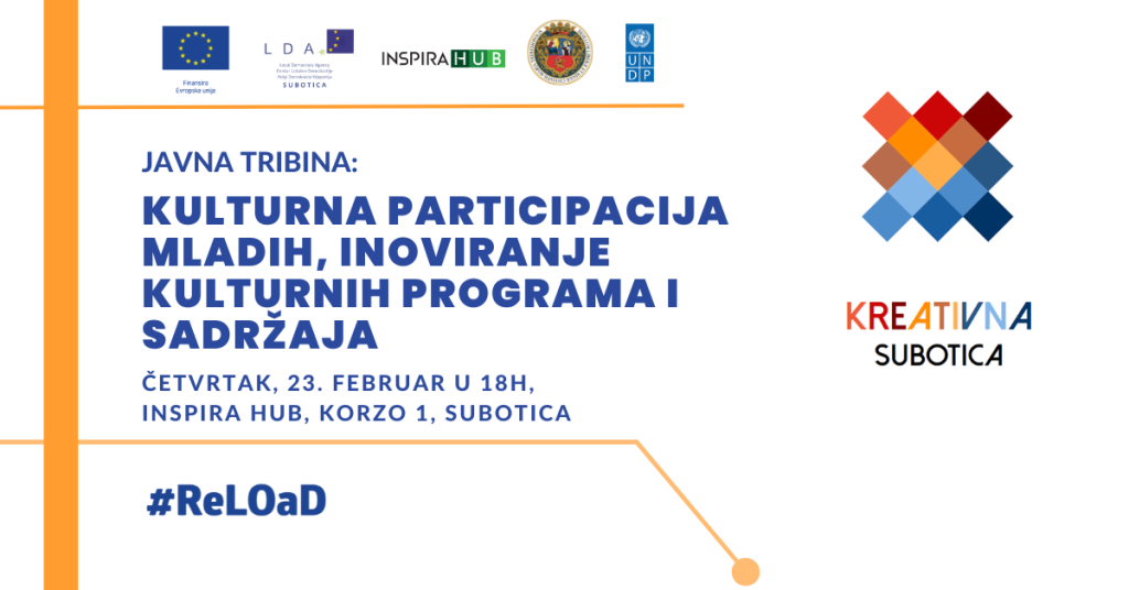 Panel diskusija: Kulturna participacija mladih, inoviranje kulturnih programa i sadržaja