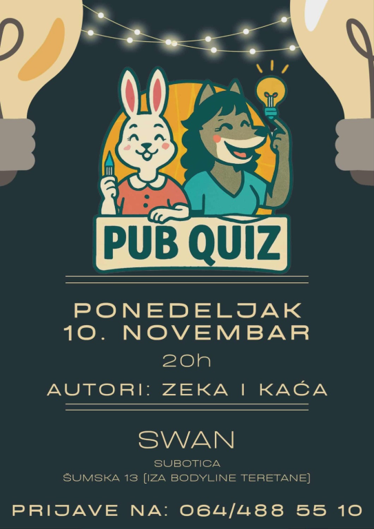 Pub kviz - Zeka i Kaća
