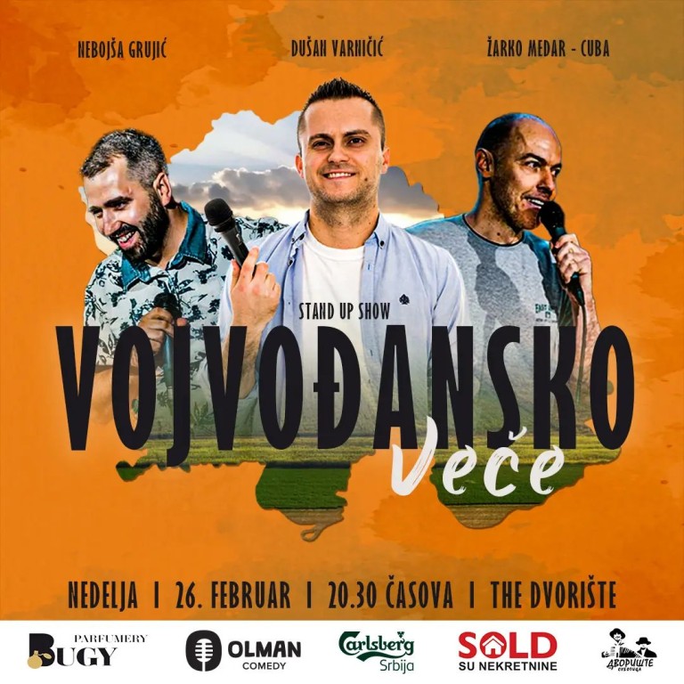 Tri komičara, jedno veče, Vojvođansko veče