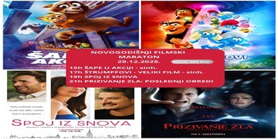 Novogodišnji filmski maraton #3 ; Štrumfovi-Veliki film (sinhronizovano)