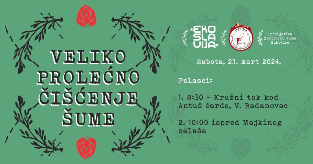 Veliko prolećno čišćenje šume