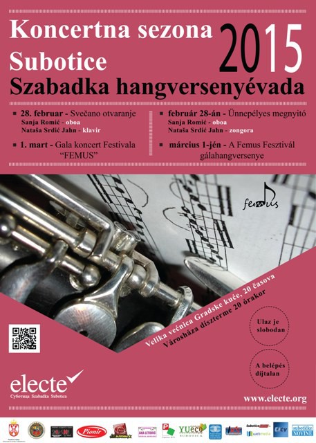 Svečano otvaranje Koncertne sezone Subotice 2015.