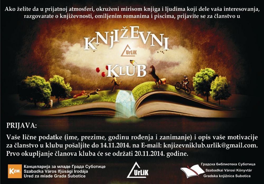 Književni klub "UrLiK" prijem članova
