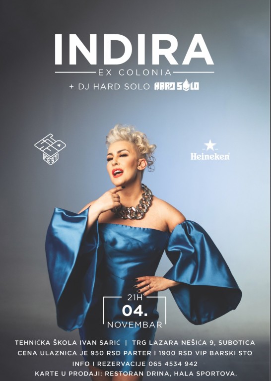 Koncert Indira ex Colonia u sklopu velike brucošijade