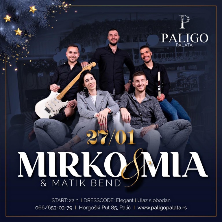 Mirko & Mia & Matik bend u Paligo Palati