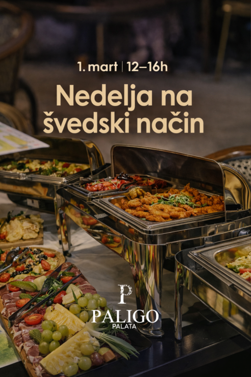 Nedeljni švedski sto u Paligo Palati