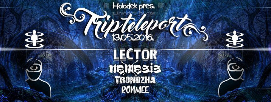 Psychedelic trance party: Trip Teleport