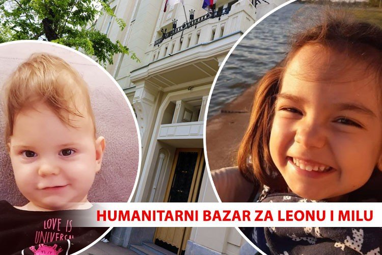 Humanitarni bazar za Milu i Leonu