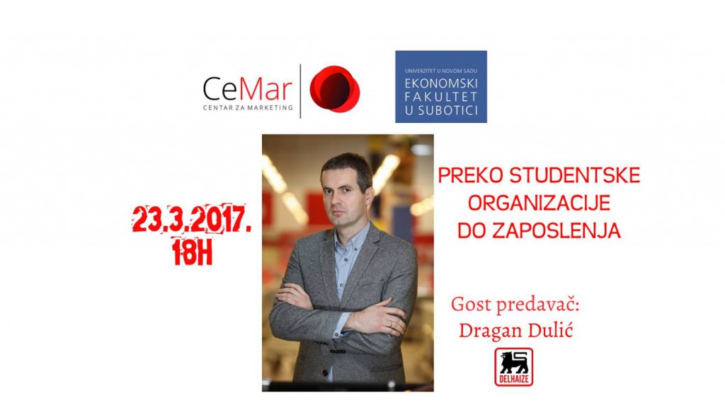 Predavanje: Preko studentske organizacije do zaposlenja