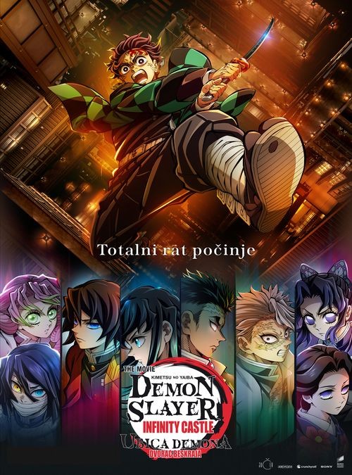 Film: Ubica demona - Dvorac beskraja / Demon slayer - Kimetsu no yaiba infinitay castle