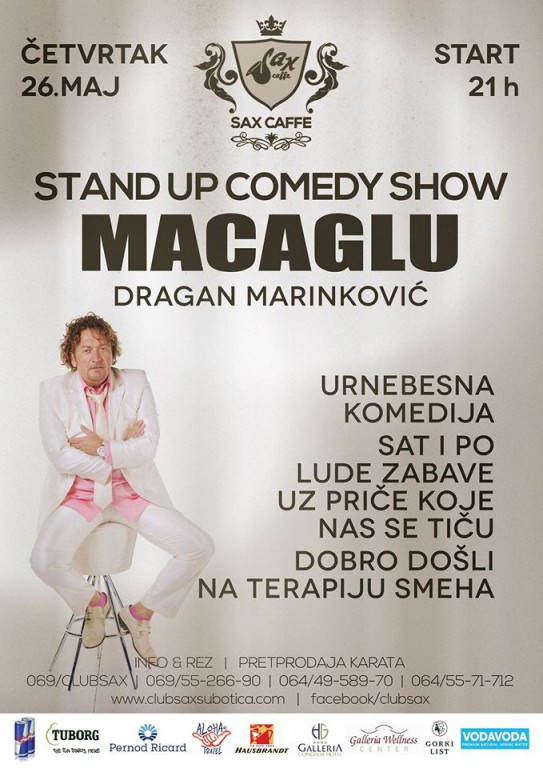 Stand up komedija: Dragan Marinković Maca