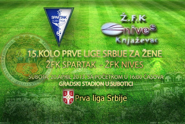 Fudbal (Ž): Spartak - Nives