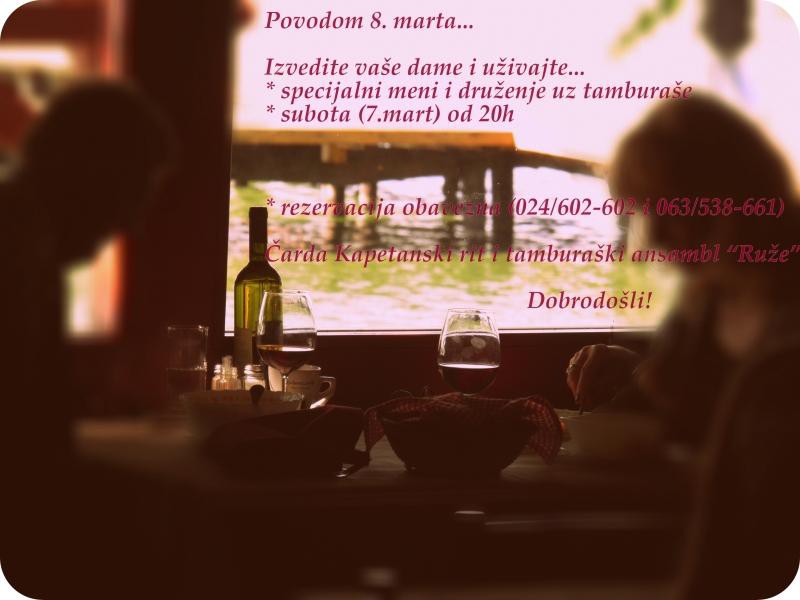 8. mart uz tamburaški ansambl "Ruže"