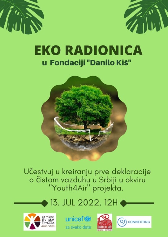 Ekološka radionica za mlade u okviru projekta „Youth4Air“