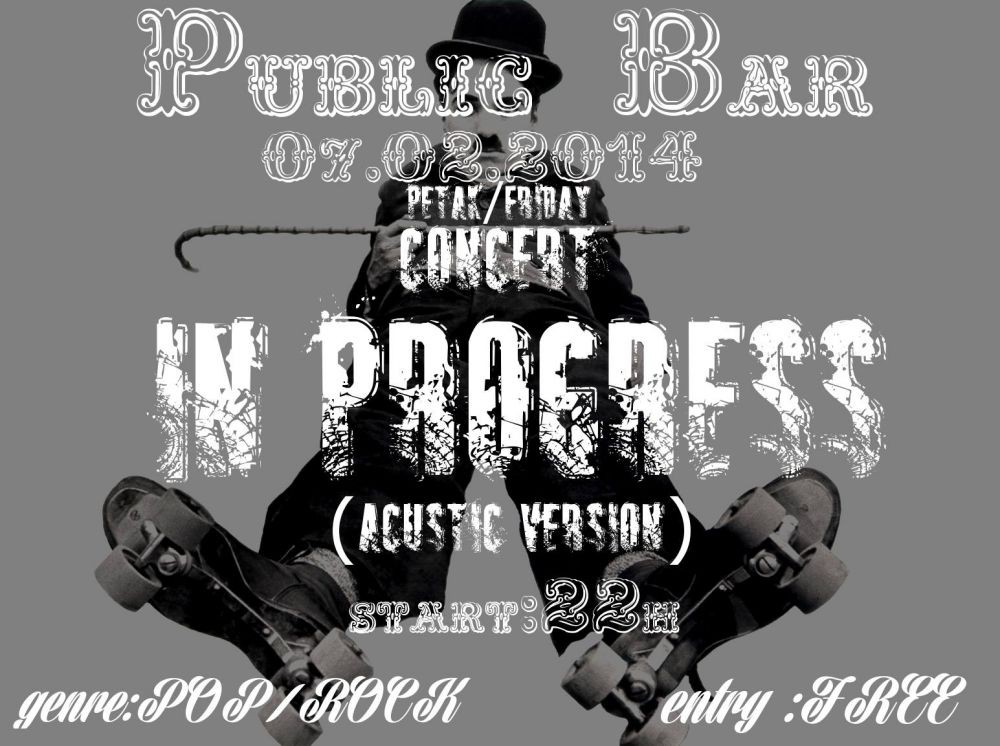 Bend "In progress" live