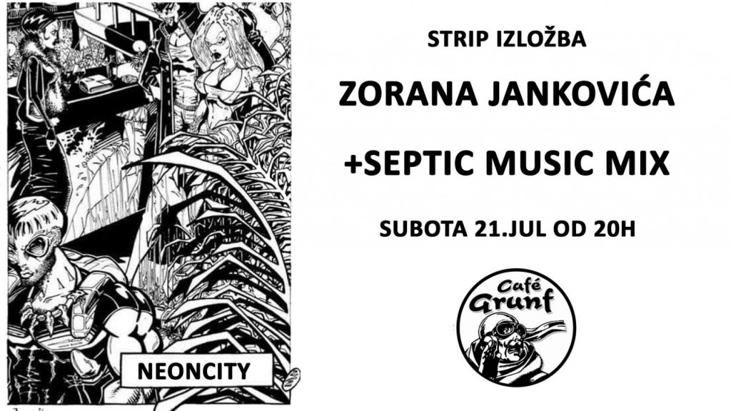 Izložba Zorana Jankovića + Septic Music Mix