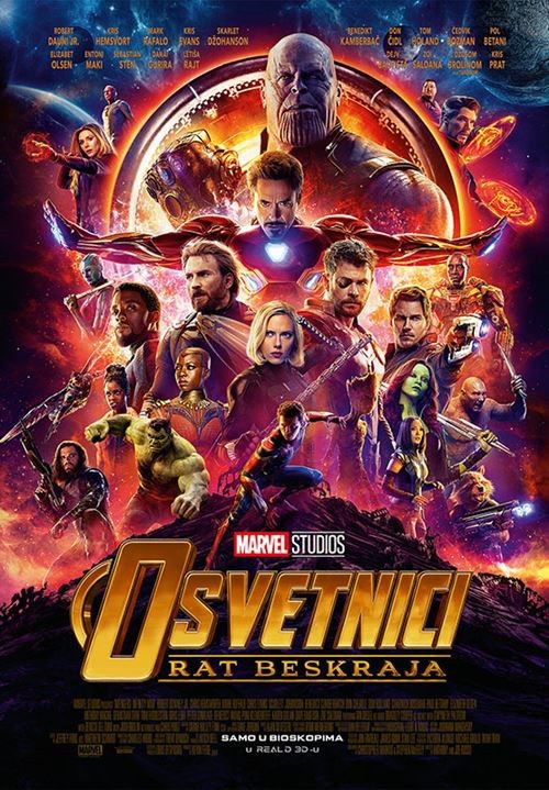 Film: Osvetnici: Rat beskraja 3D