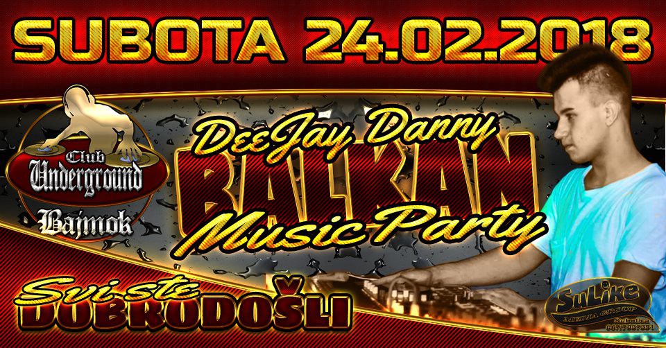 Balkan music party by DJ Danny