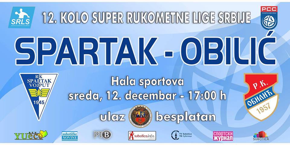 Rukomet: RK Spartak - RK Obilić