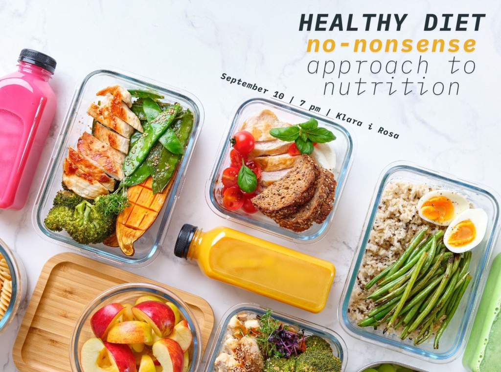 Zdrava ishrana: Predavanje bez zabluda (na engleskom jeziku)