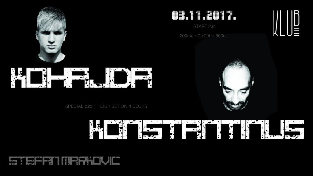 Kohajda & Konstantinus techno special