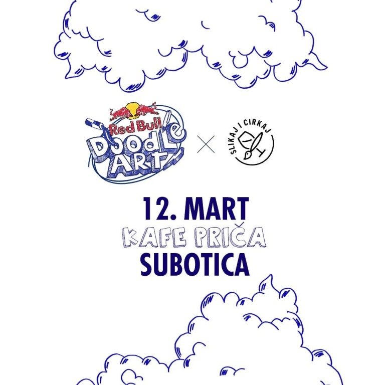 Red Bull Doodle Art sa Slikaj i Cirkaj