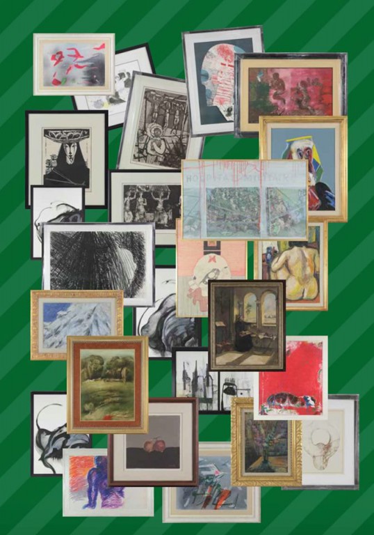 Predaukcijska izložba slika humanitarne akcije "I hear you"