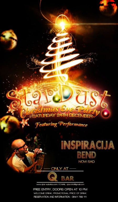 STARDUST - Christmast Eve Party - Bend INSPIRACIJA