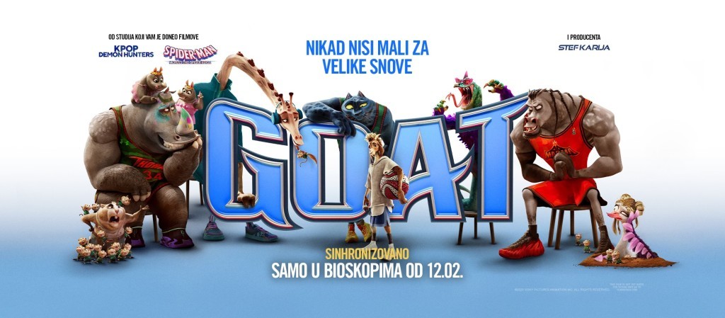 Animirani film: GOAT: Ukus pobede (sinhronizovano na srpski)