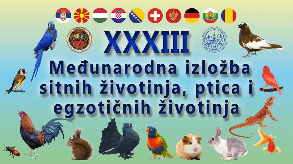 OTKAZANO: 33. Međunarodna izložba sitnih životinja, ptica i egzotičnih životinja