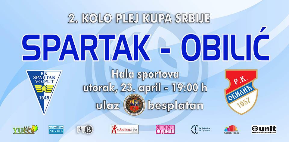 Rukomet: RK Spartak - RK Obilić