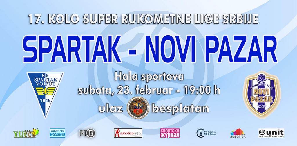 Rukomet: Spartak Vojput - Novi Pazar